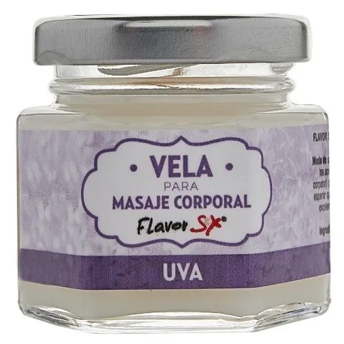 Vela para Masajes Flavor