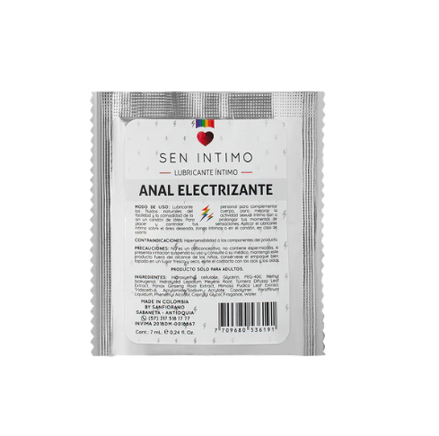 Lubricante Anal Electrizante - 7ml