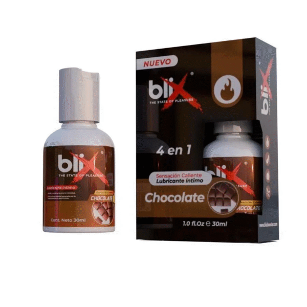 Lubricante Caliente Blix x 30ml - Chocolate