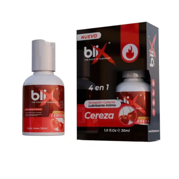 Lubricante Caliente Blix x 30ml - Cereza