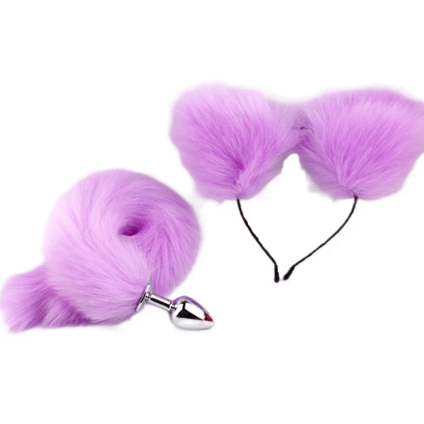 Plug Cola de zorro y orejas