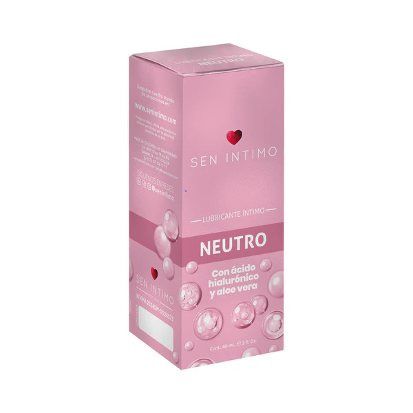 Lubricante Neutro con Ácido Hialurónico y Aloe Vera x 60 ml
