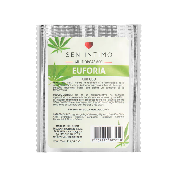 Multiorgasmos Euforia Sen Intimo x7ml
