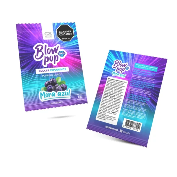 Blow Pop Mora Azul