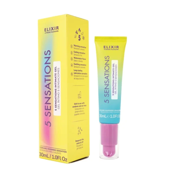 Lubricante Frio Calor 5 sensaciones x30ml