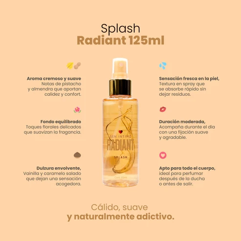 Splash Mujer Radiant 125ml
