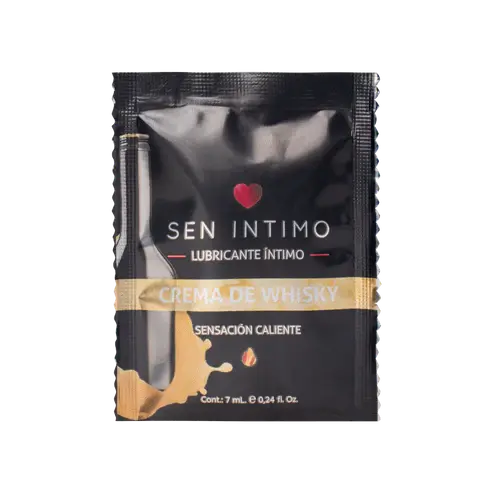 Lubricante Caliente Crema de Whisky Sen Intimo x7ml