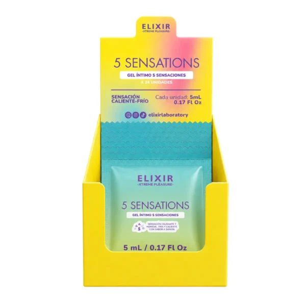 Lubricante Frio Calor 5 sensaciones x7ml