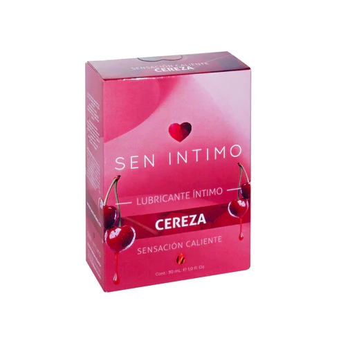 Lubricante Caliente Cereza Sen Intimo x30ml