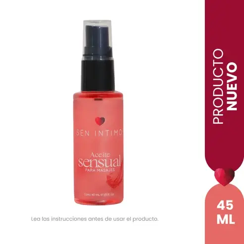 Aceite Sensual para Masajes Efecto Calor 45ml