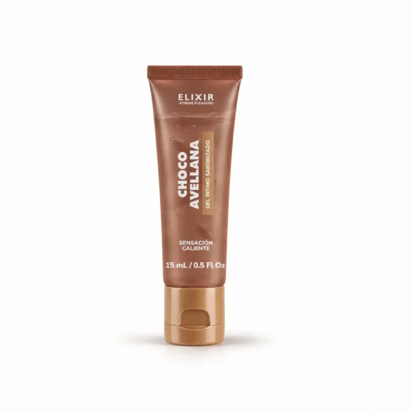 Lubricante Caliente Choco Avellana Elixir 15ml