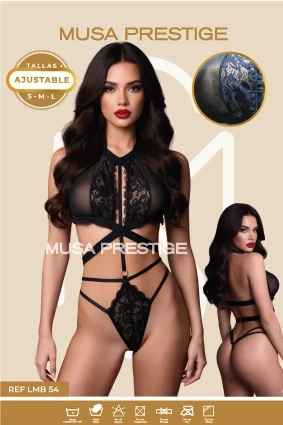 Lenceria Musa Prestige LMB 54 Negro